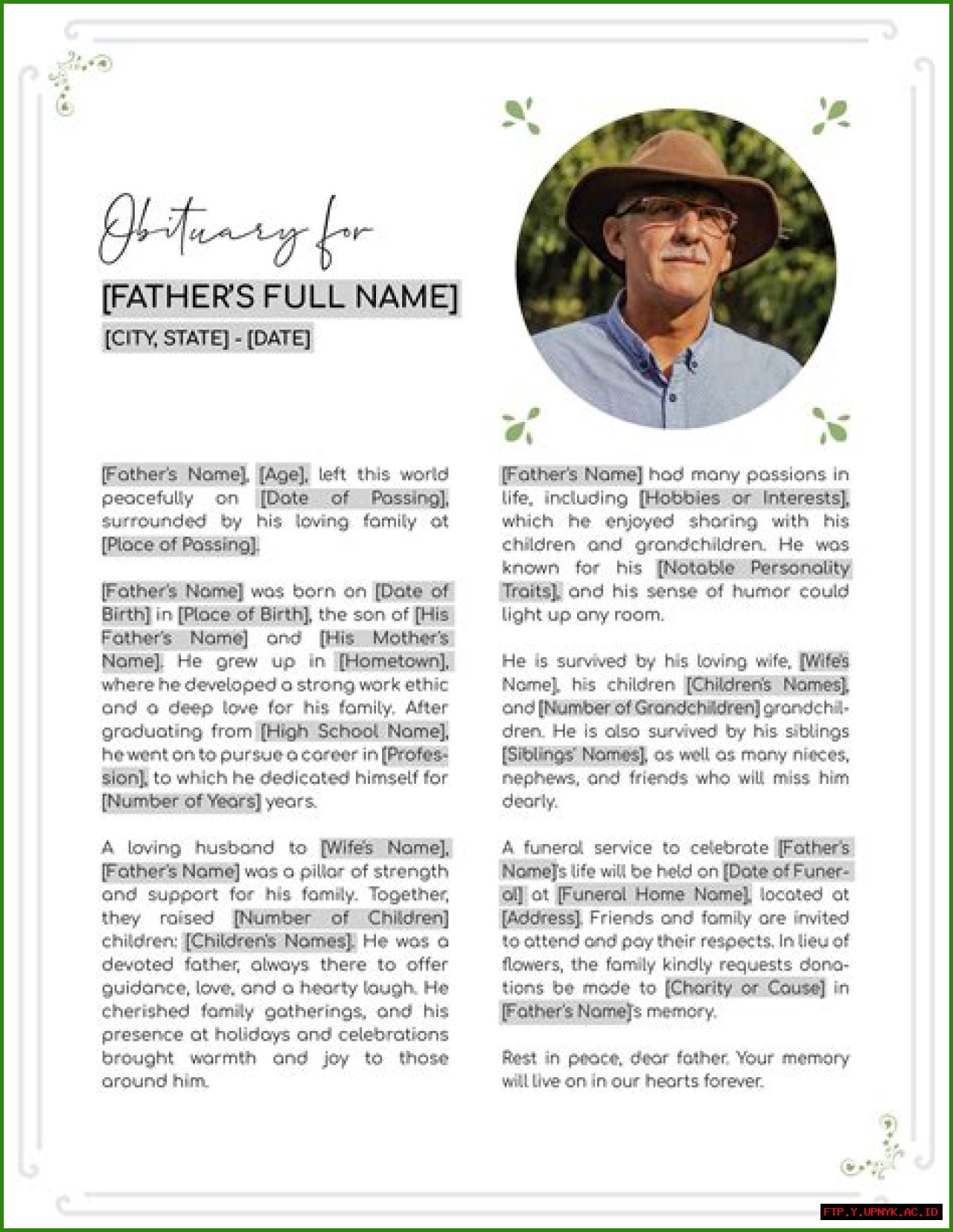 Obituary Of The Late Miranda Riley: A Life Remembered