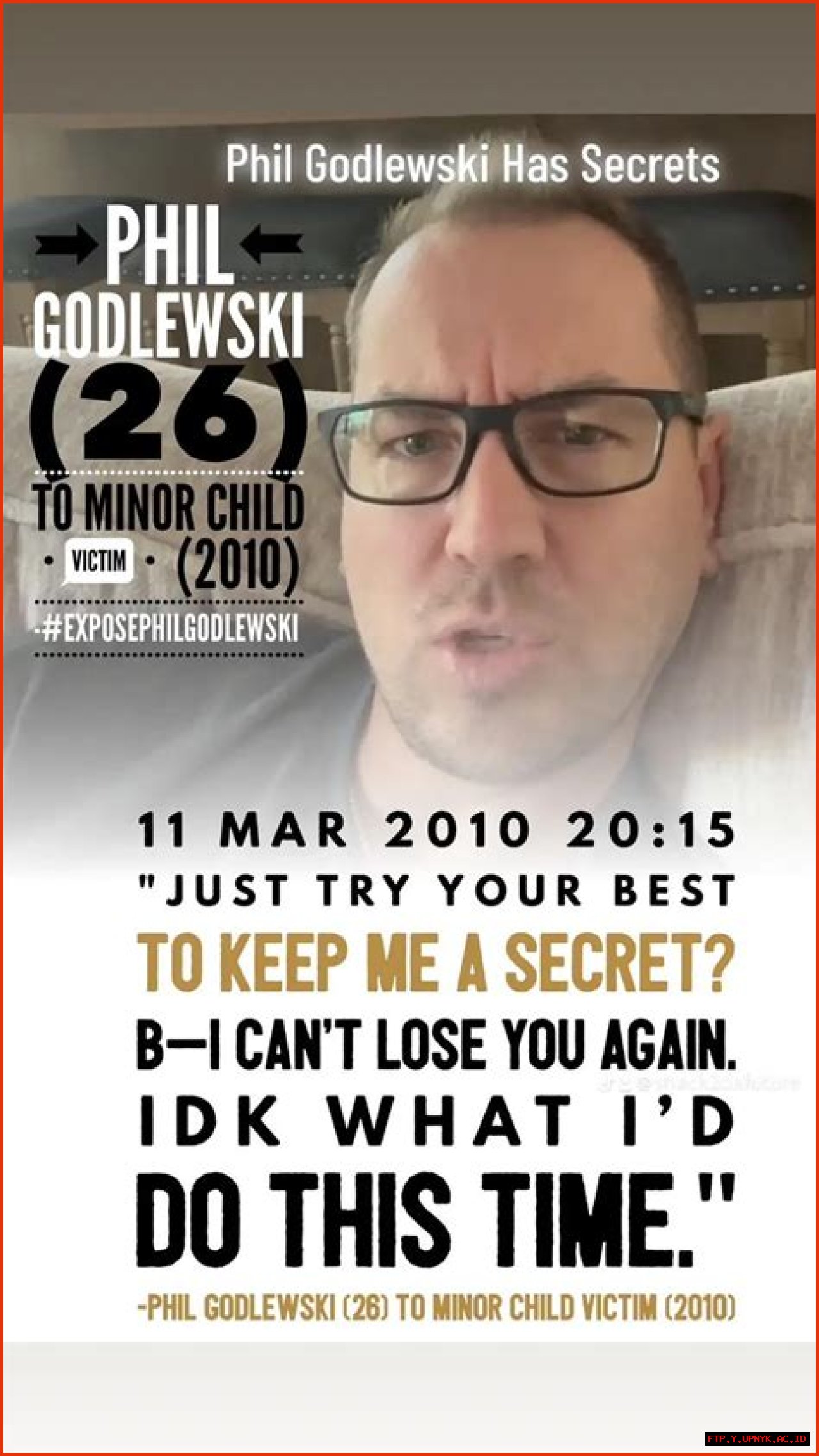 Phil Godlewski: Breaking News On His Arrest