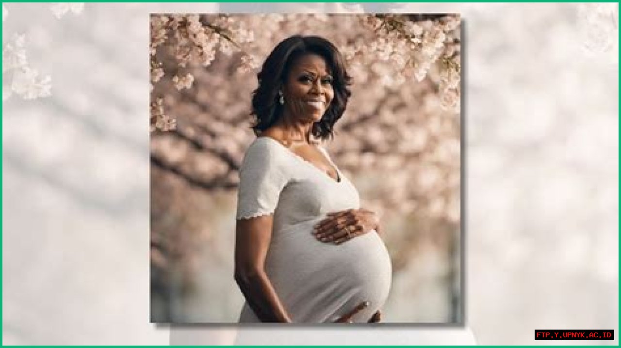 Pregnancy Glow: Captivating Pictures Of Michelle Obama Pregnant