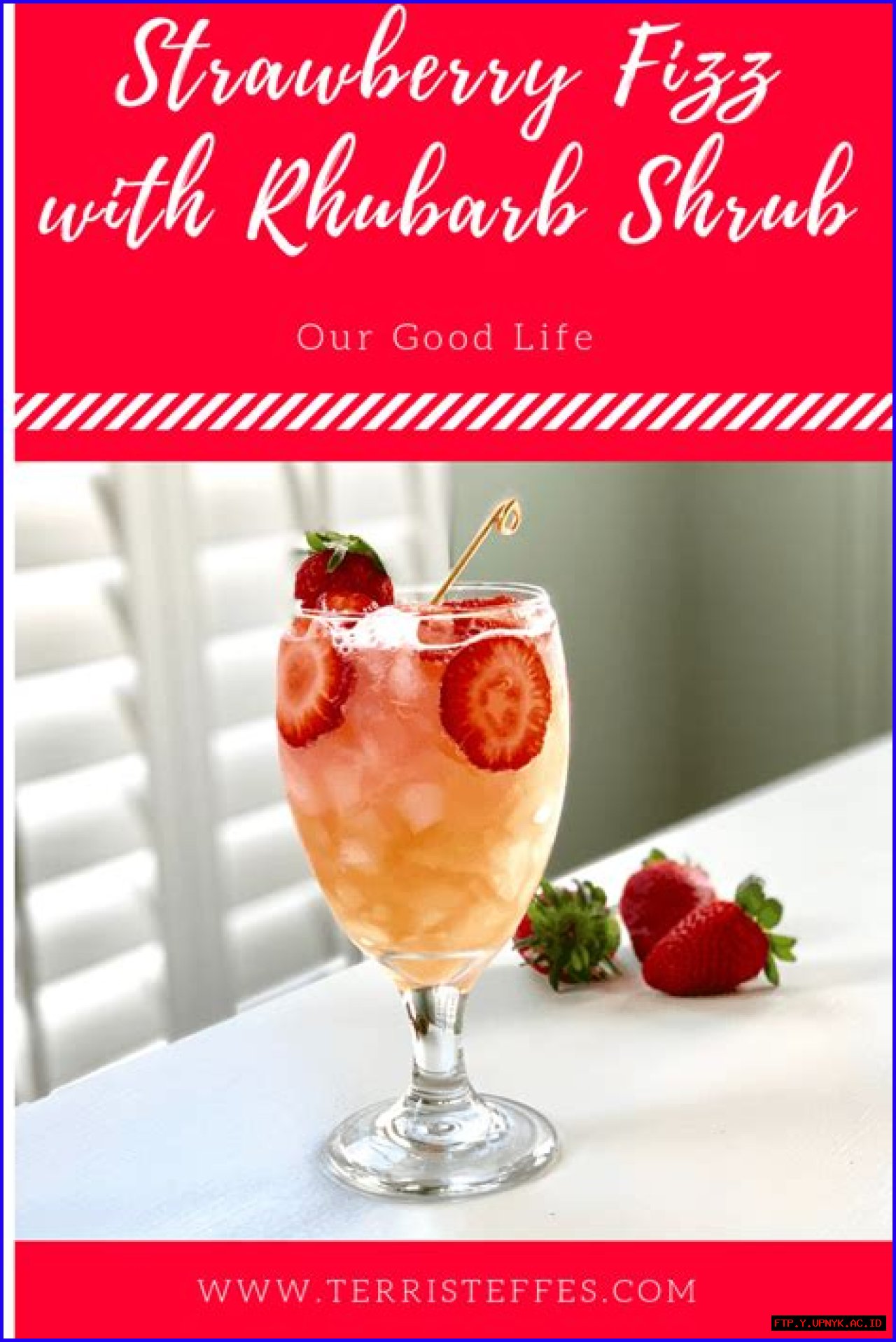 Refreshing Rhubarb Strawberry Shrub: A Summer Delight