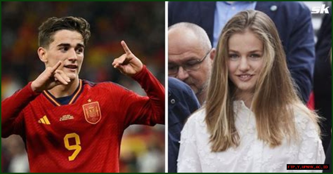 Royal Connection: Princess Of Spain Meets Rising Star Gavi