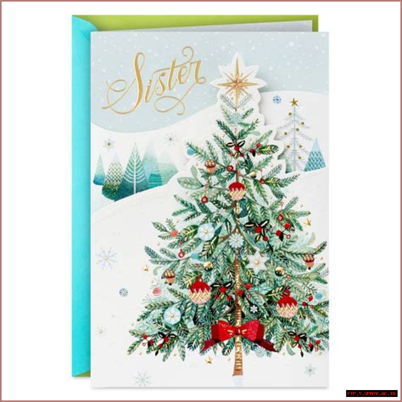 Send Heartfelt Christmas Wishes With Our Exquisite Sister Xmas Cards