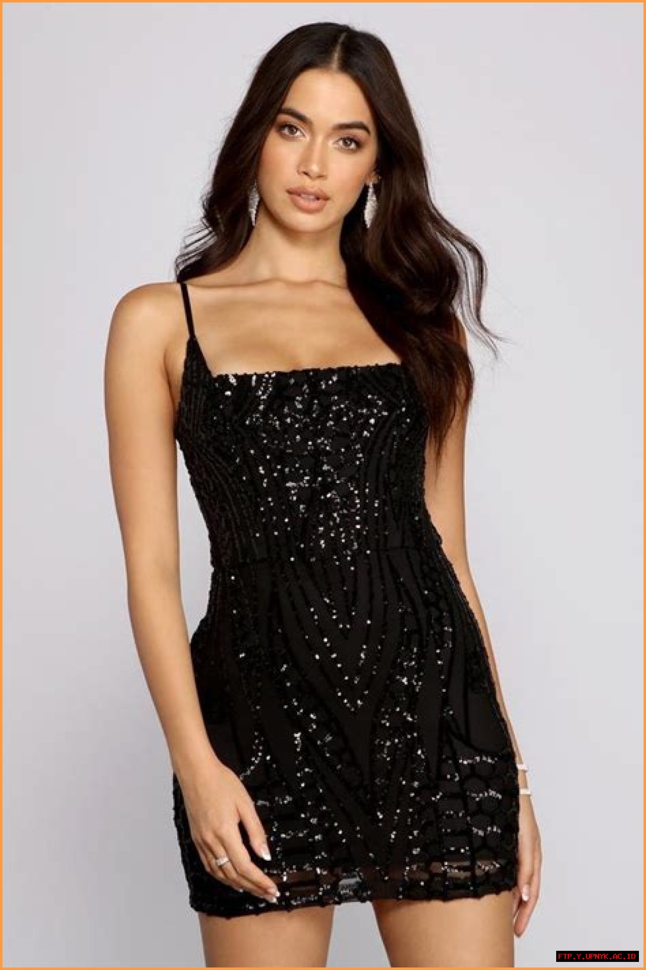Shimmering Styles: Mini Black Sparkly Dresses