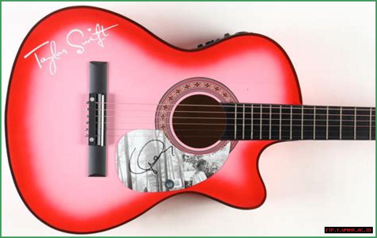 Signed Taylor Swift Guitar: A Collectible Treasure For Music Lovers