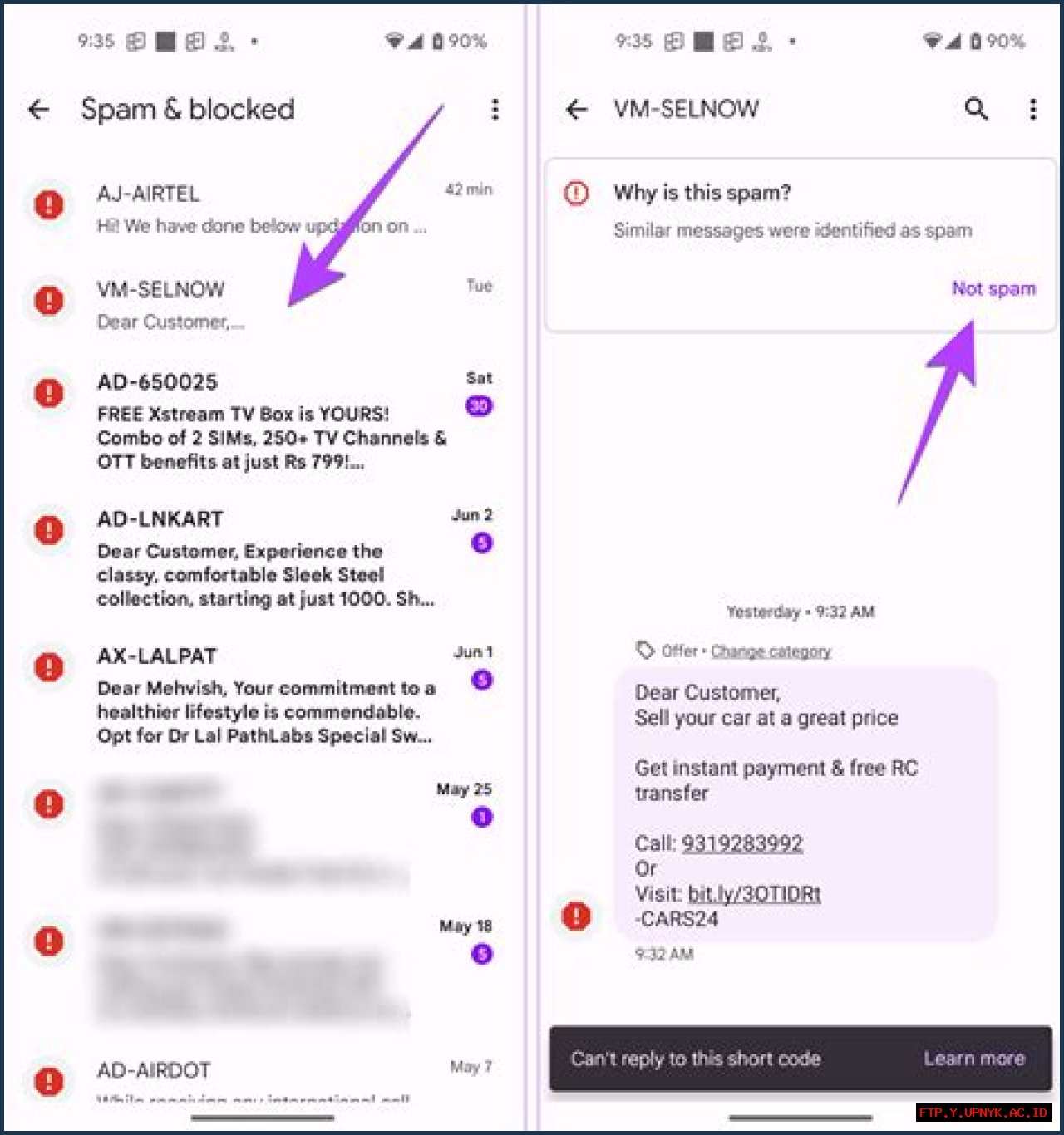 Solved: How To Recover Blocked Messages On Android