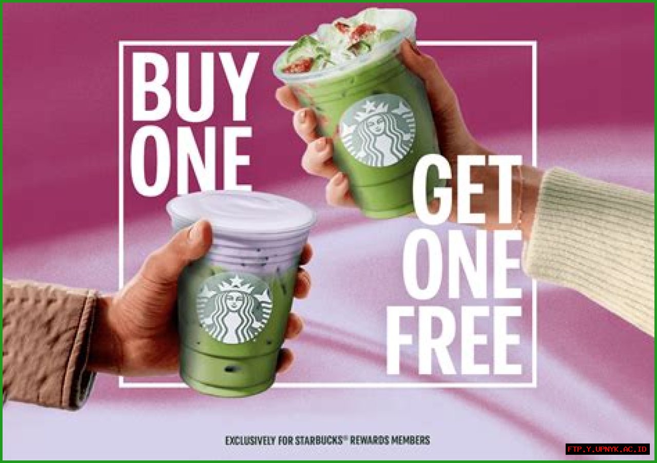 Starbucks BOGO: Buy One, Get One Free Deals