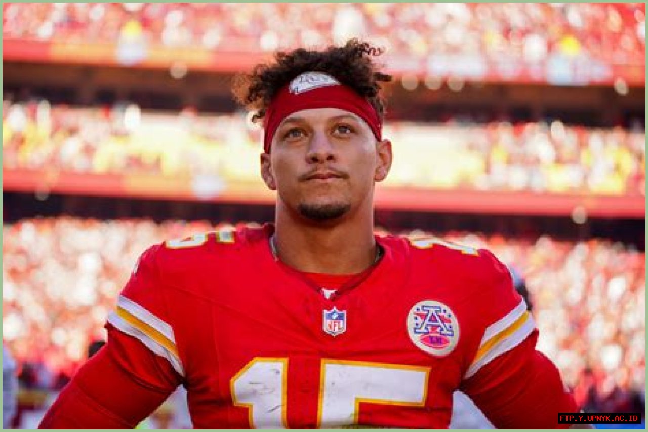 Stunning Portrait Of Superstar Quarterback Patrick Mahomes