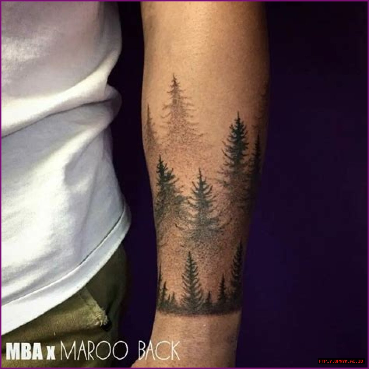 Stunning Tree Line Forearm Tattoos: A Natural Canvas For Artistic Expression