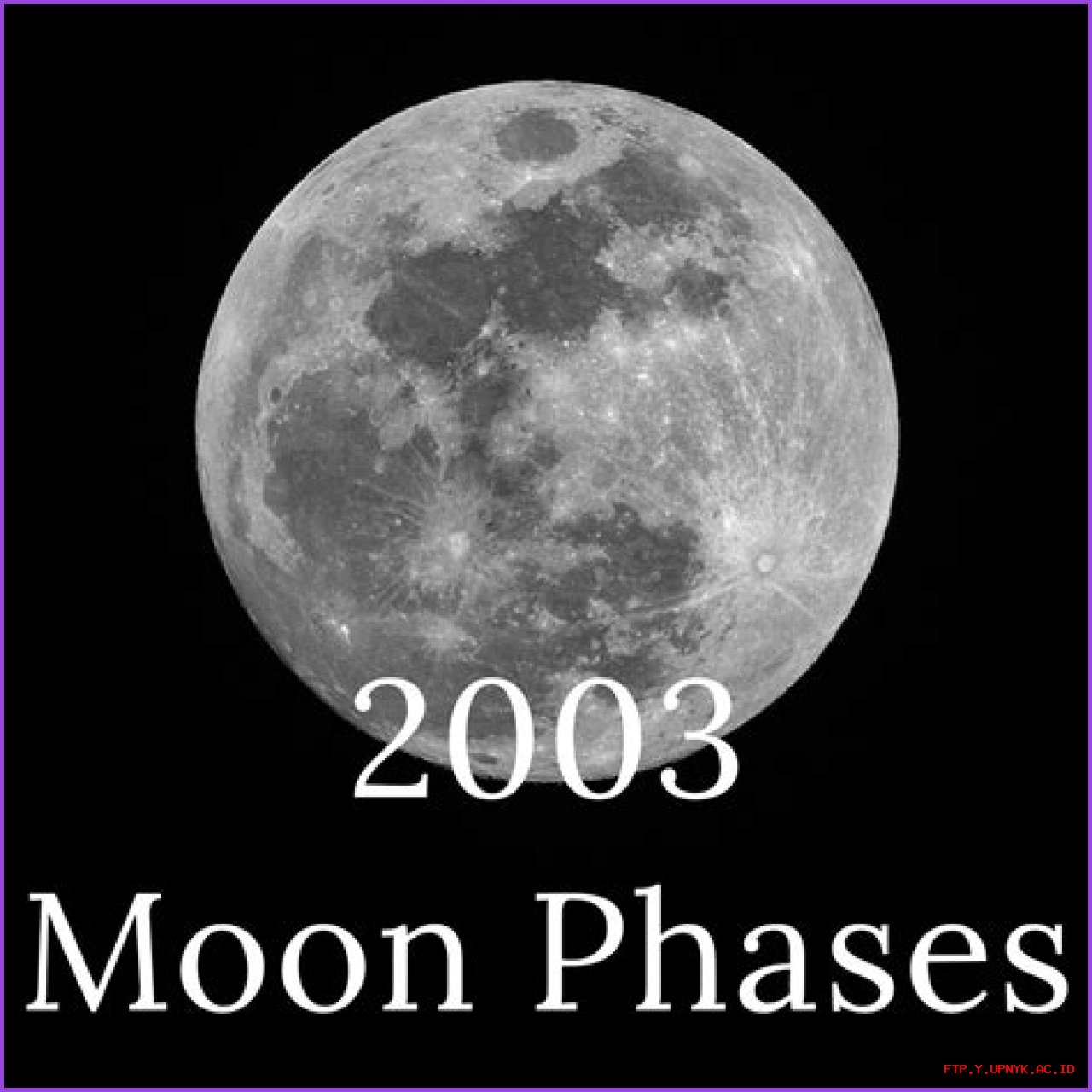 The Complete Guide To 2003 Moon Phases