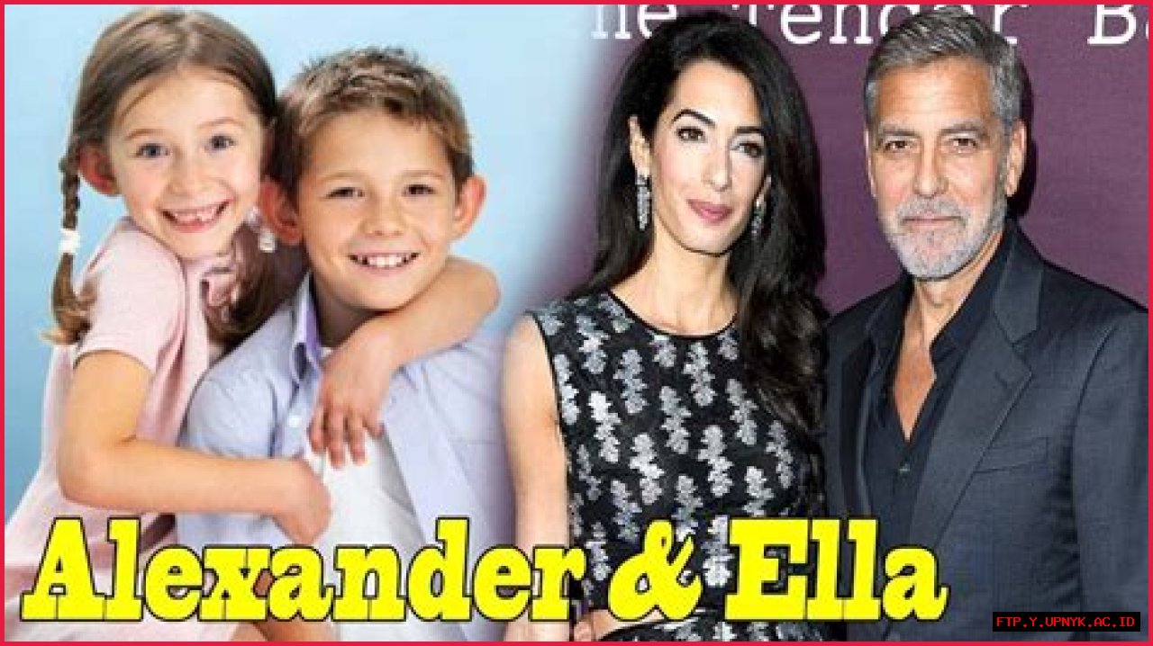 The Current Age Of George Clooney And Amal Alamuddin's Twins