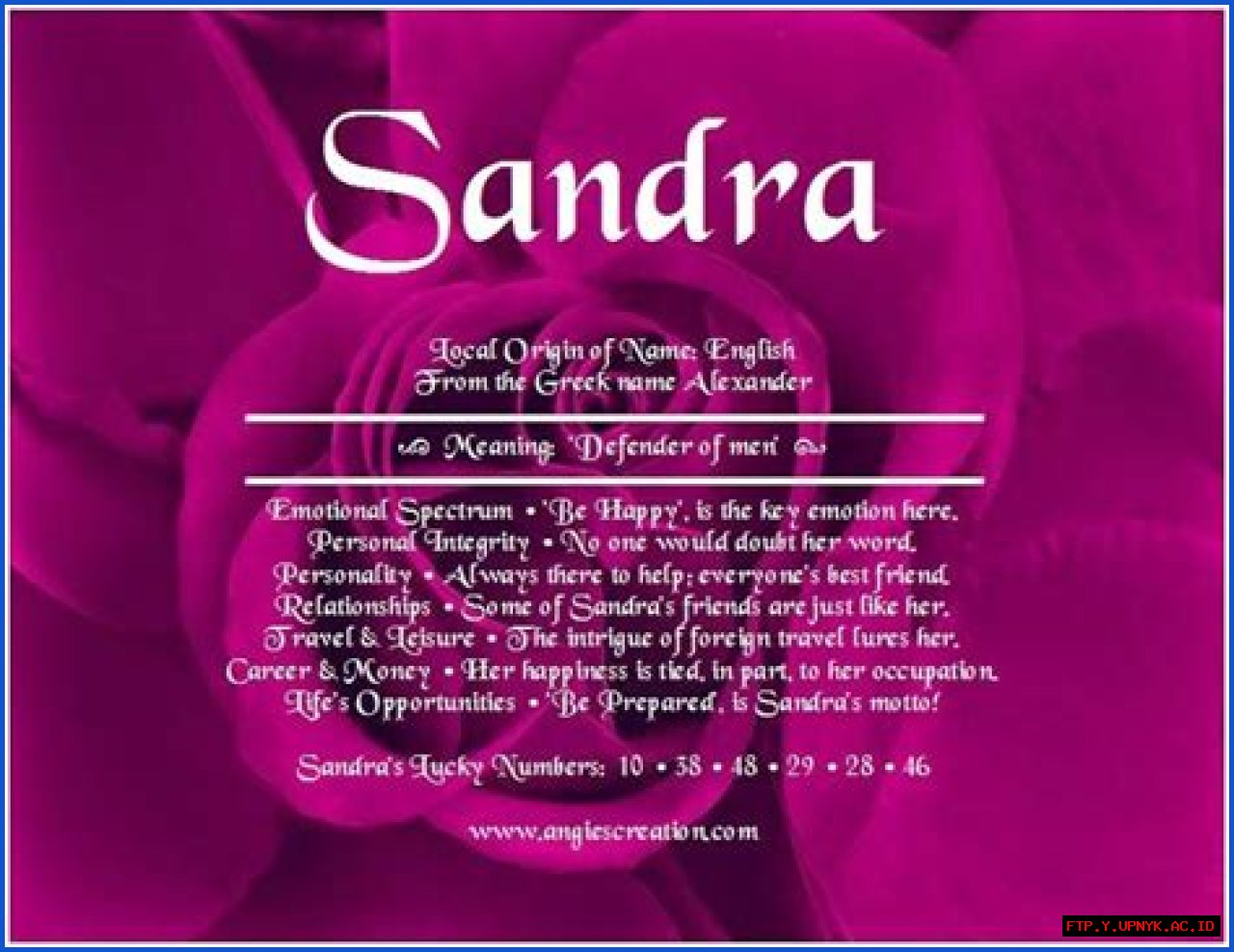 The Etymology Of Sandra: Unveiling The Meaning Behind The Name