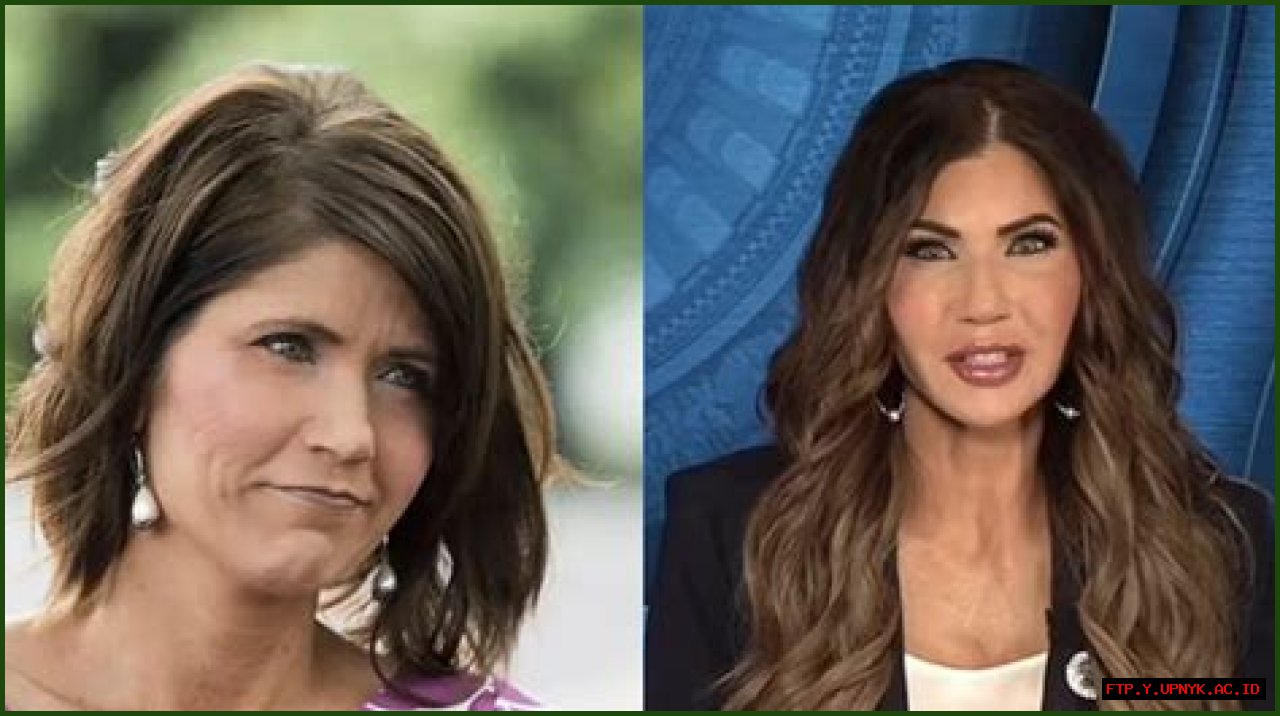 The Evolution Of Kristi Noem's Appearance: A Before And After Transformation