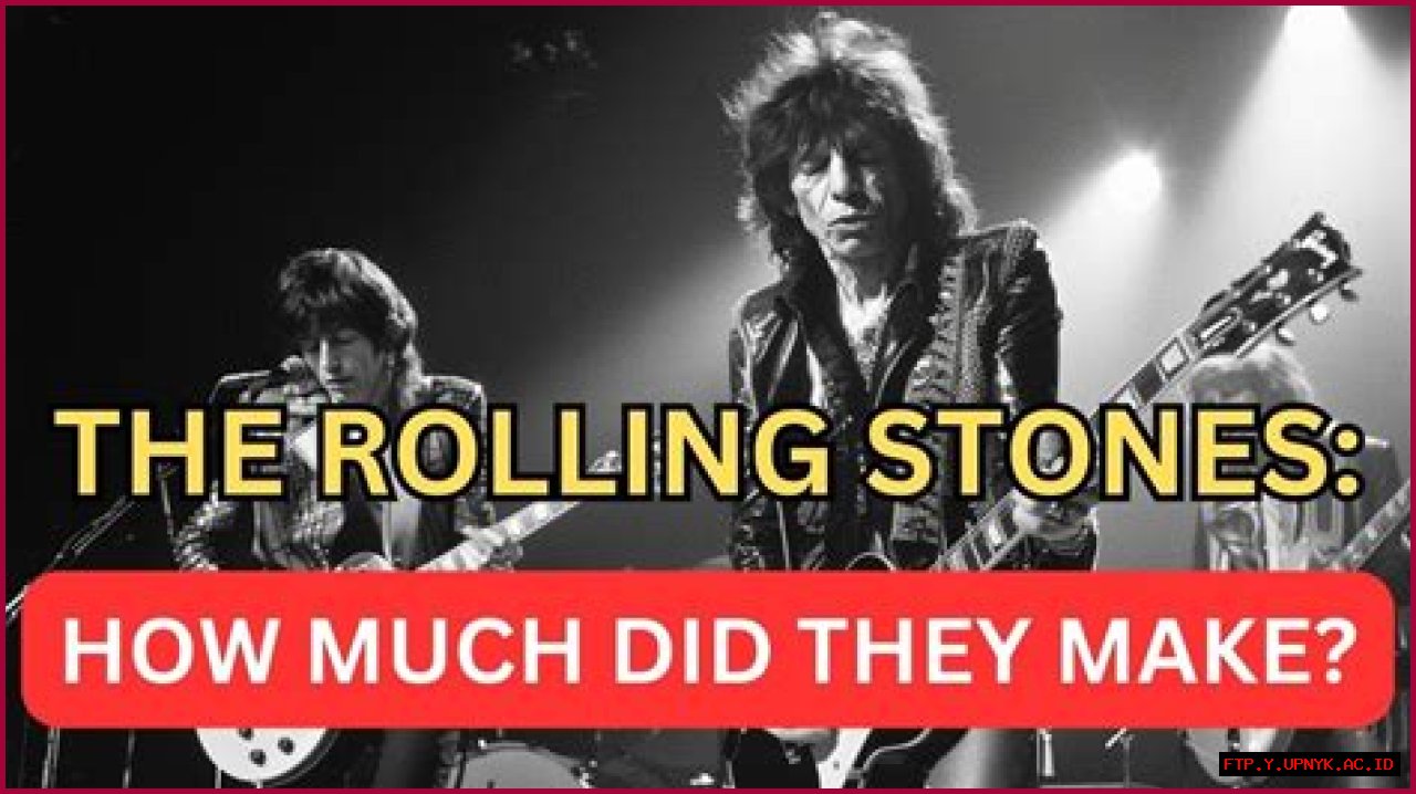 The Rolling Stones: Uncovering Their Staggering Net Worth