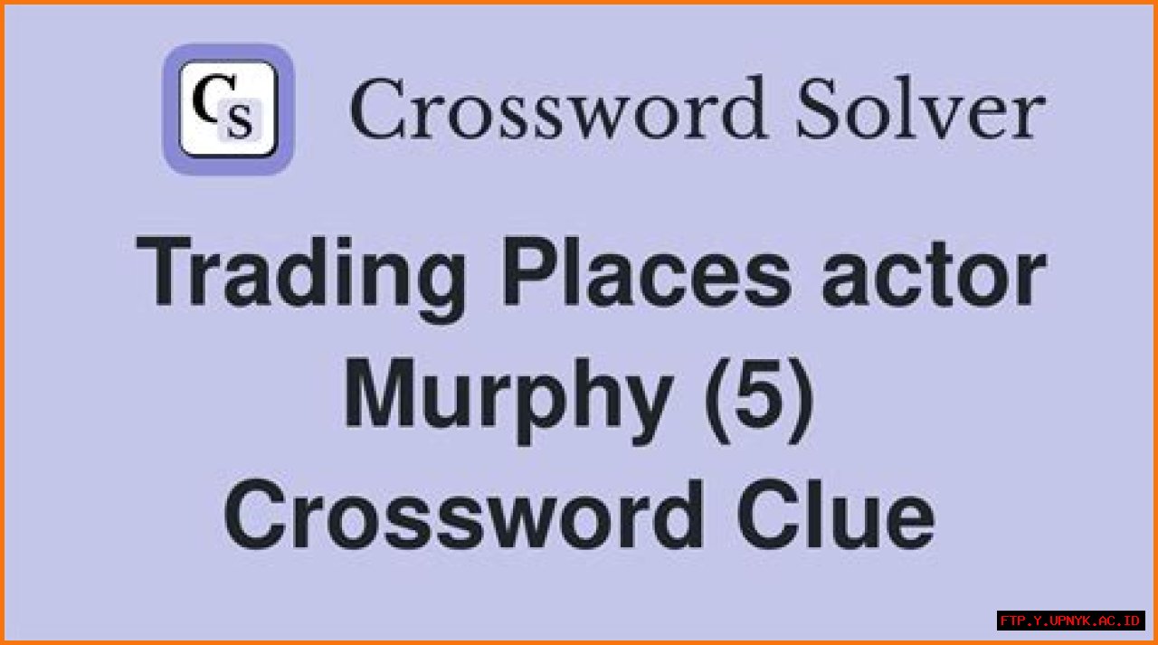 The Ultimate Actor Murphy Crossword Puzzle Guide For Film Buffs