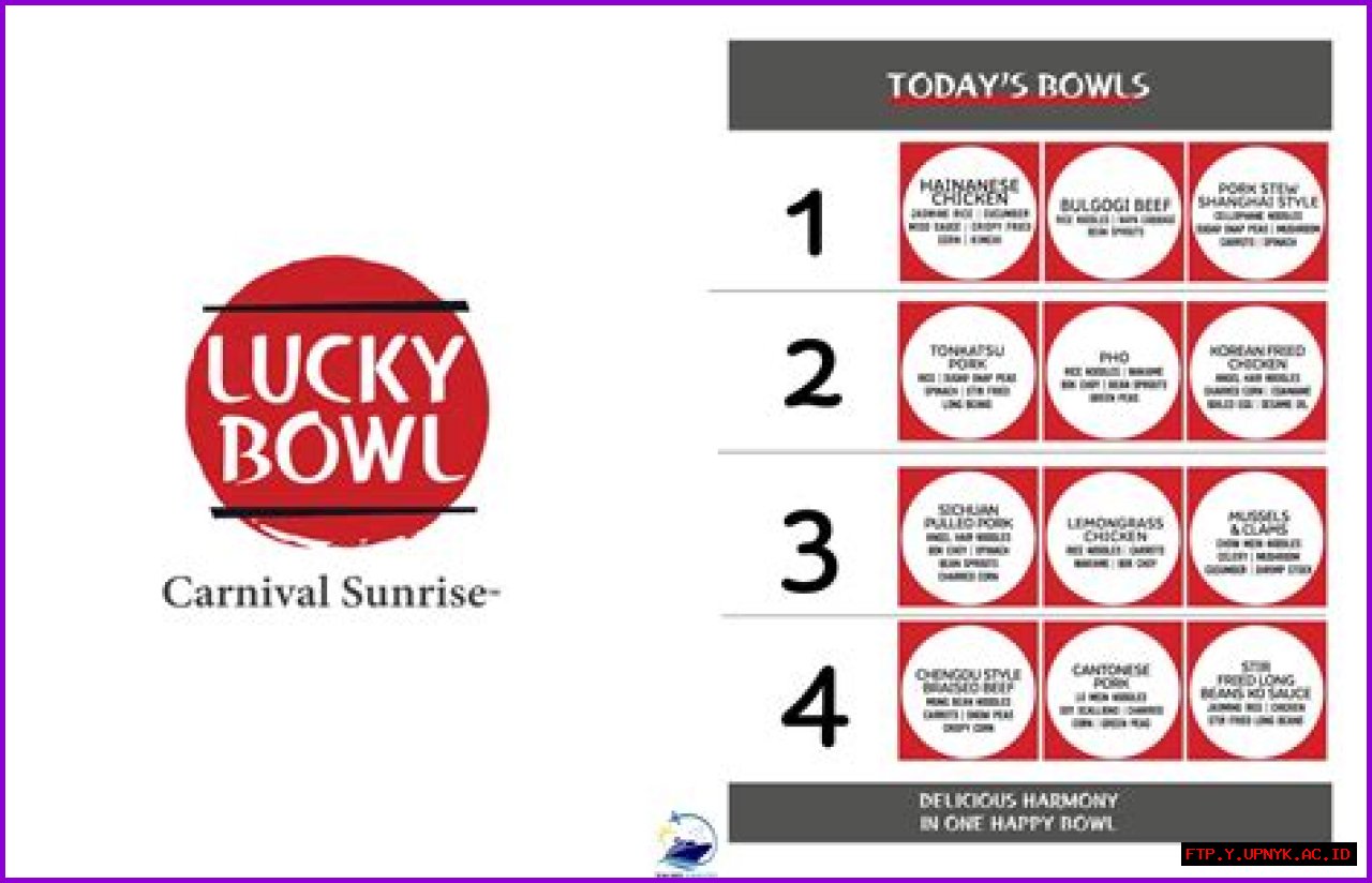 The Ultimate Guide To Lucky Bowl Menu: Discover The Perfect Meal!