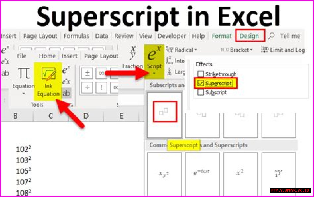 The Ultimate Guide To Superscript In Excel: Elevate Your Spreadsheets