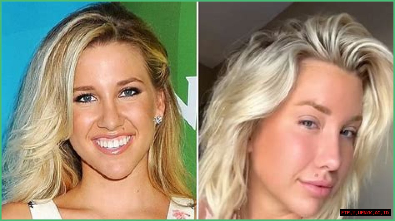 Uncovering The Truth: Savannah Chrisley's Remarkable Weight Transformation