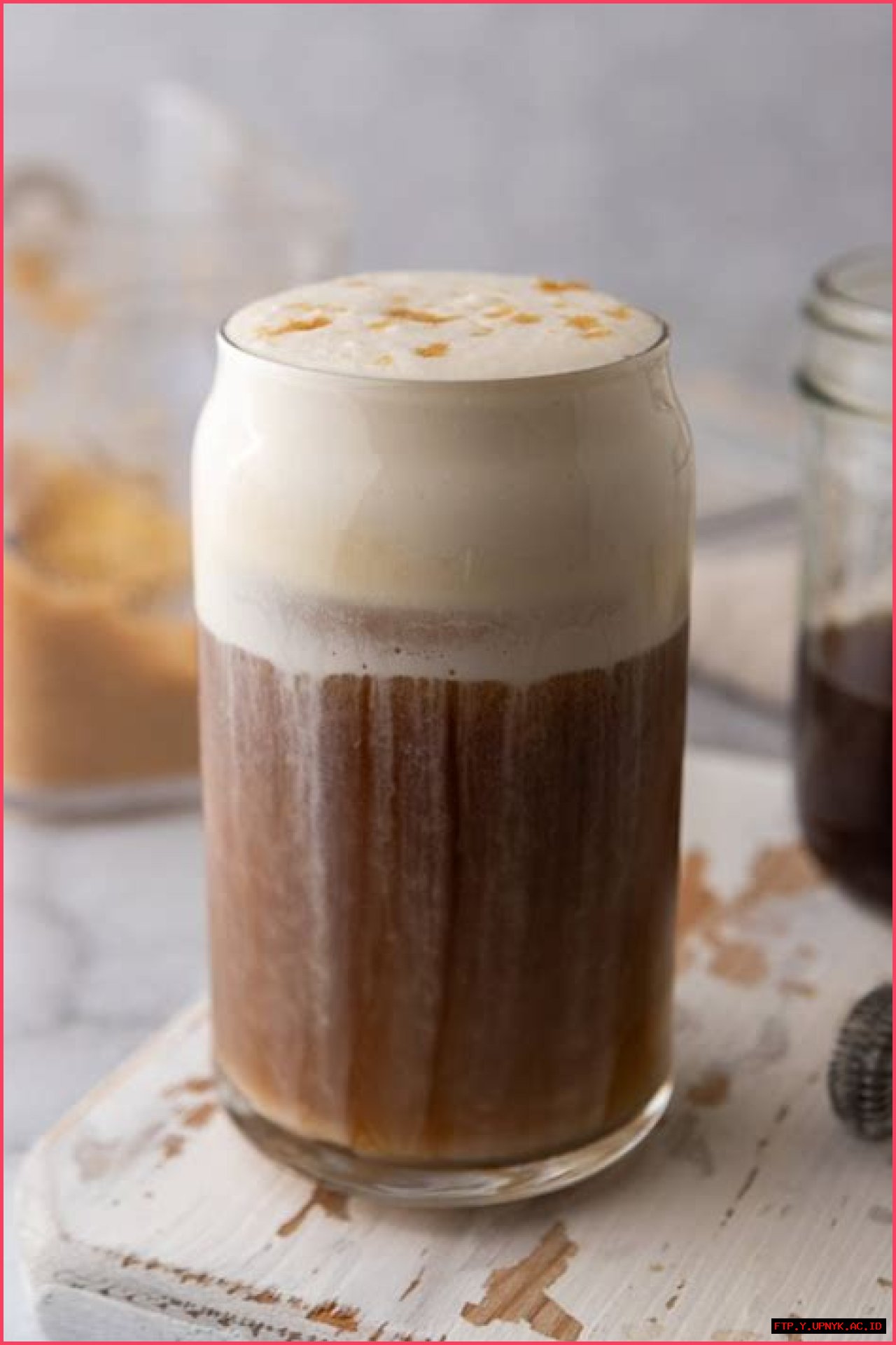 Unforgettable Iced Coffee Treat: Savor The Delightful Brown Sugar Cold Foam