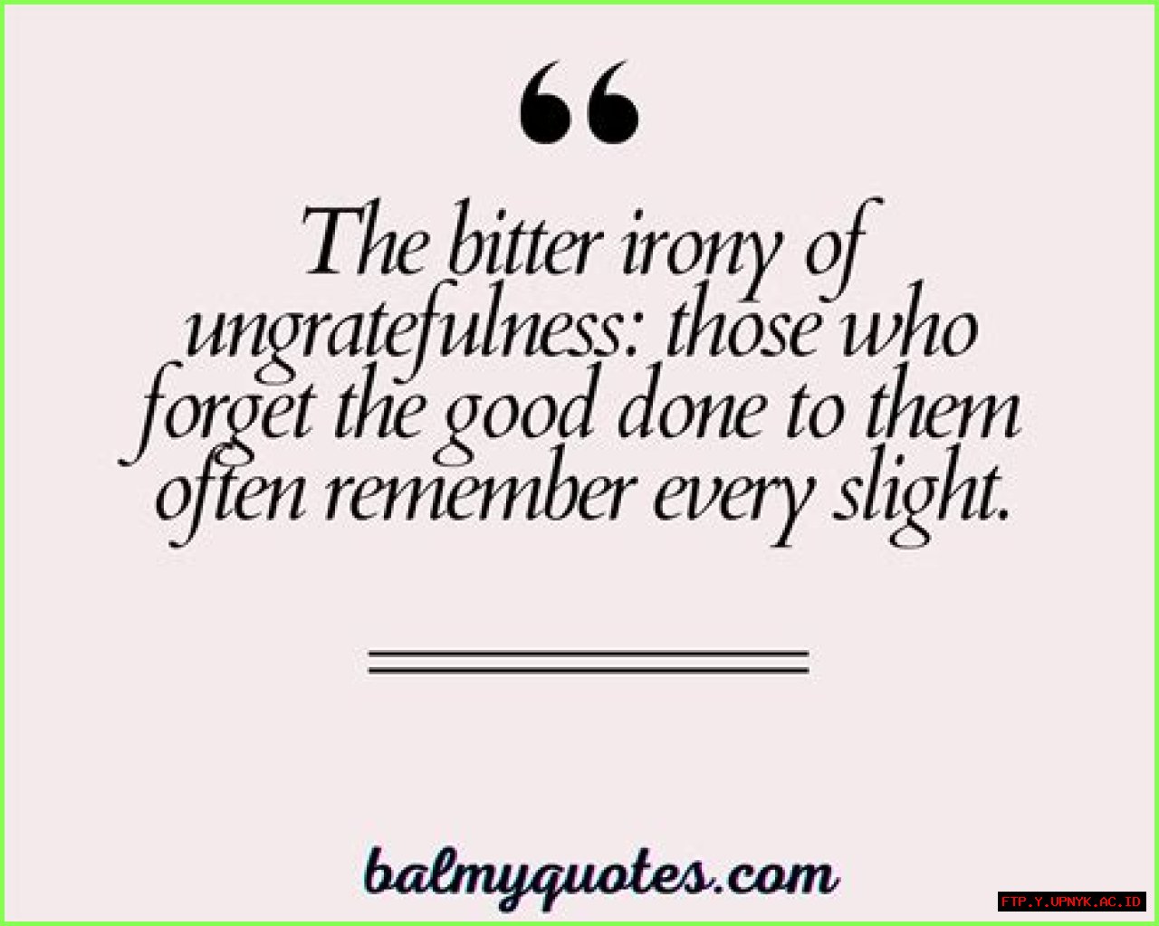 Unforgettable Quotes About The Sting Of Ungratefulness