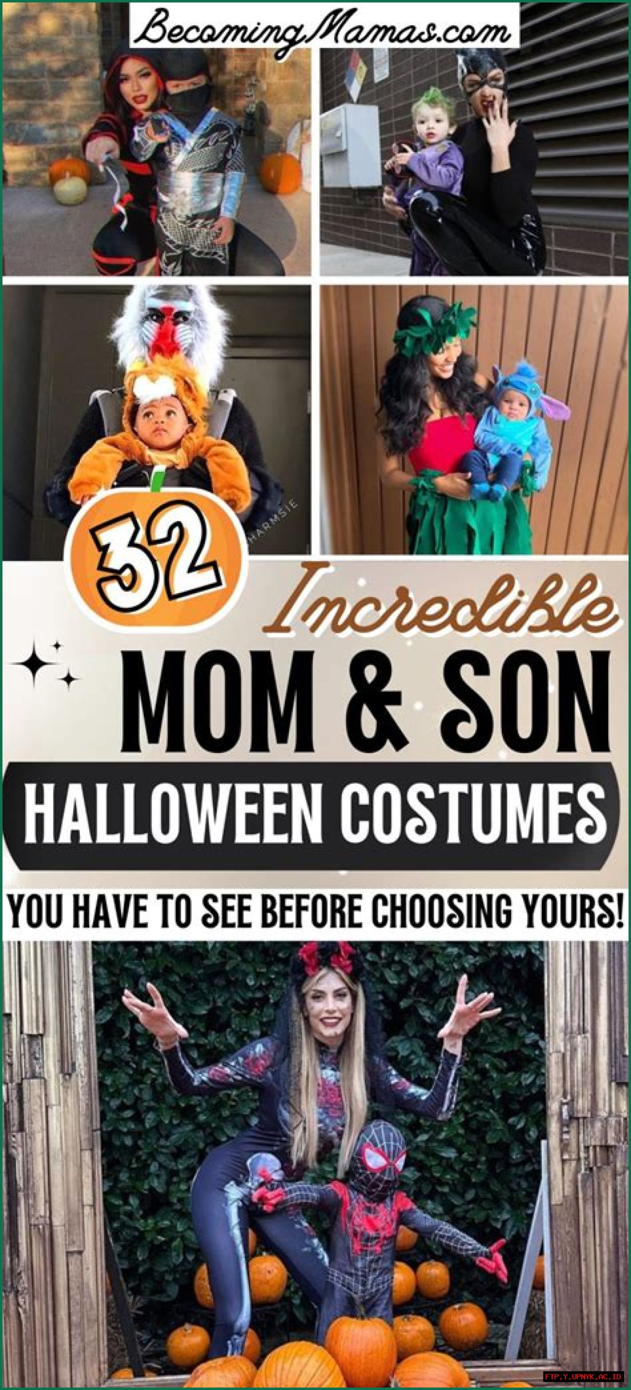 Unleash Your Creativity: Unique Mom And Son Halloween Costumes That Steal The Show