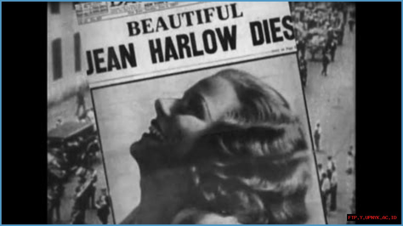 Unraveling The Mystery: Jean Harlow's Cause Of Death