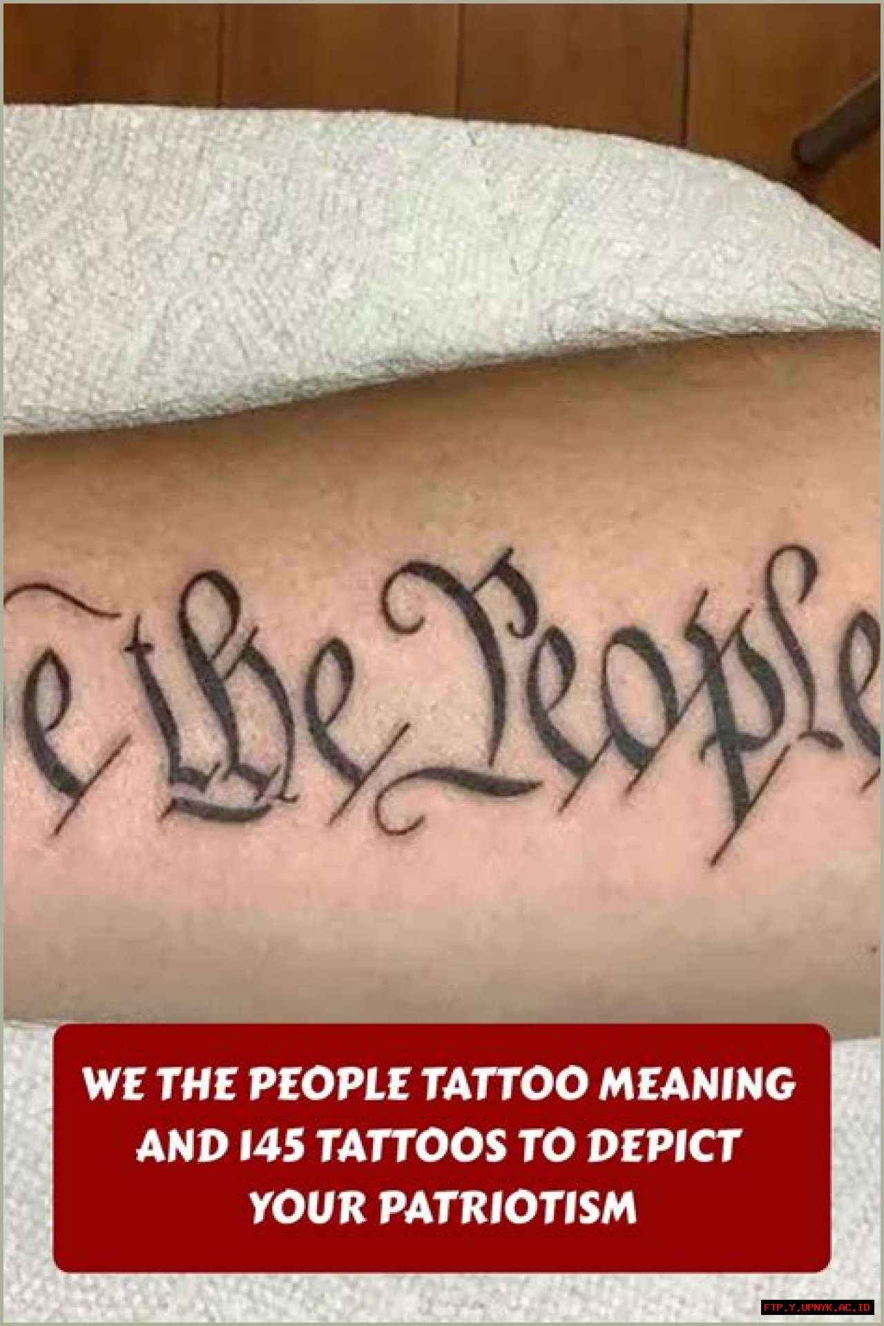 Unveil The Meaning Behind 'We The People' Tattoos
