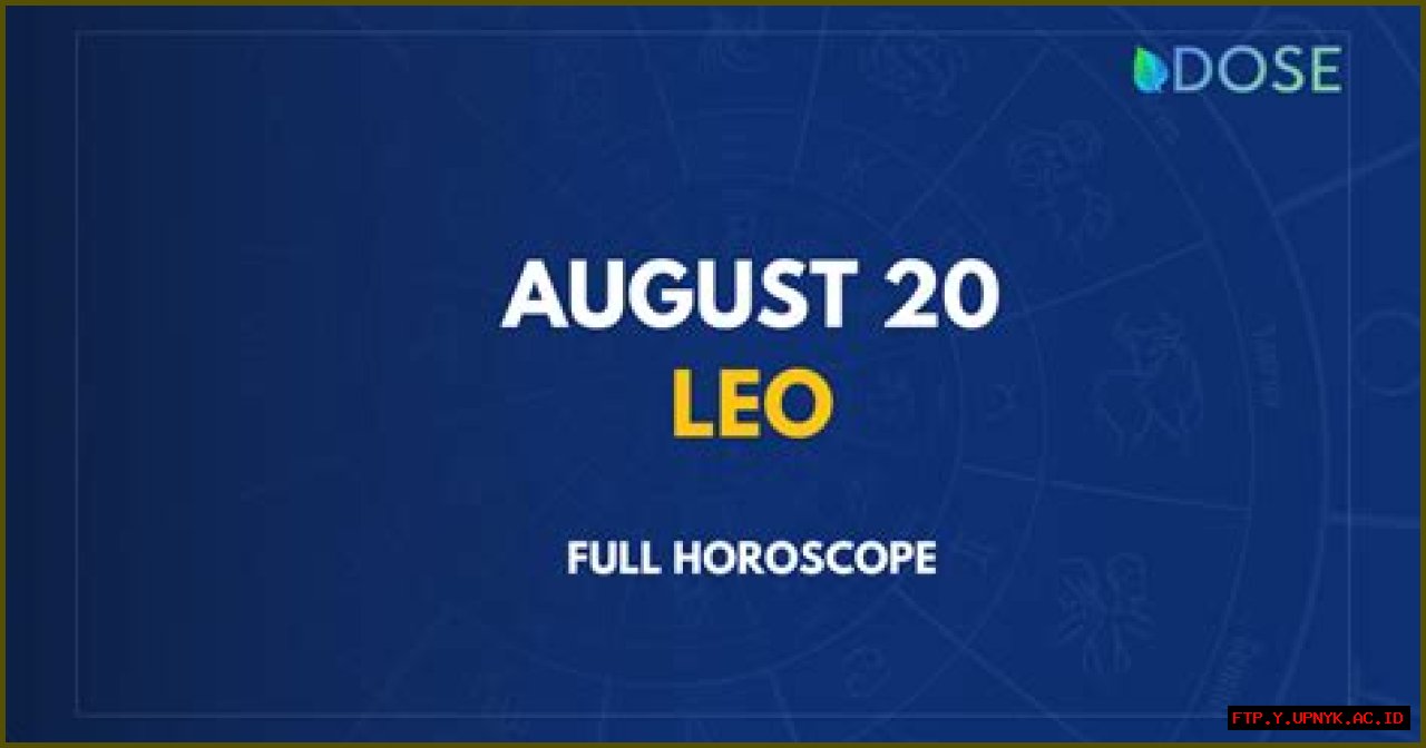 Unveiling The August 20 Zodiac Personality: A Deep Dive Into Their Character