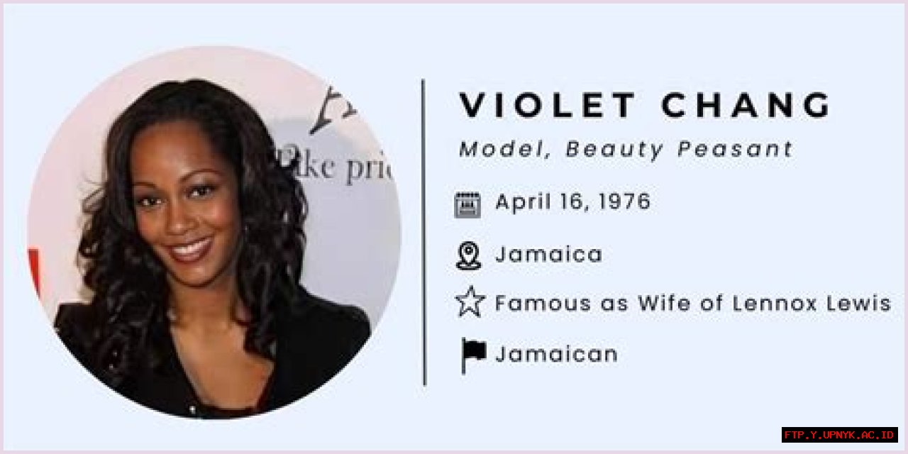 Unveiling The Life And Achievements Of Violet Chang