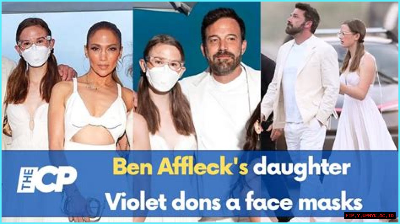 Why Does Ben Affleck's Daughter Violet Hide Her Face?