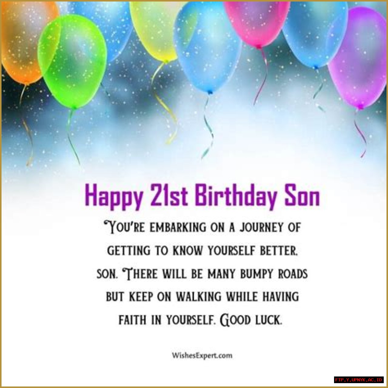 Wish Your Beloved Son An Unforgettable 21st Birthday: Heartfelt Greetings