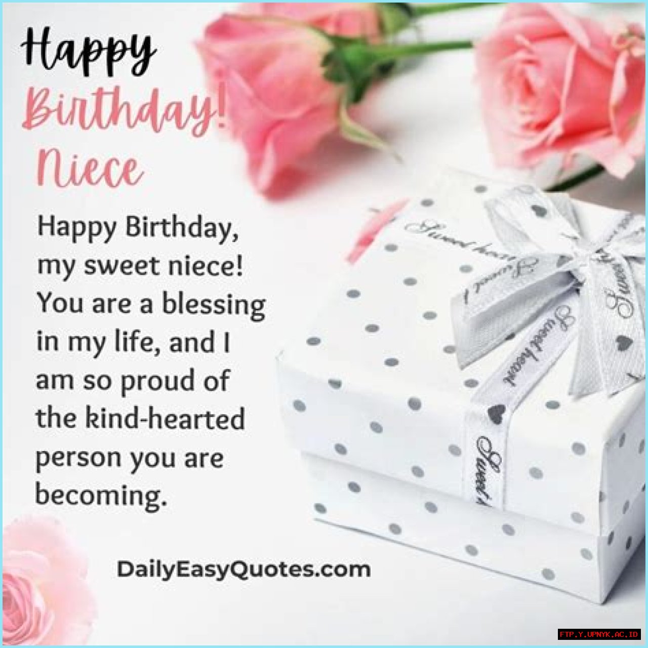 Wish Your Lovely Niece A Joyous Birthday!