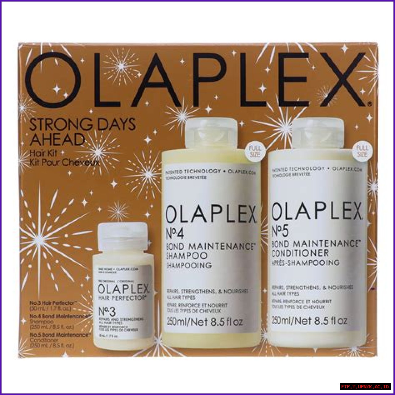 Your Hair's Perfect Trio: Olaplex Strong Days Ahead 3-Piece Kit For Salon-Quality Hair